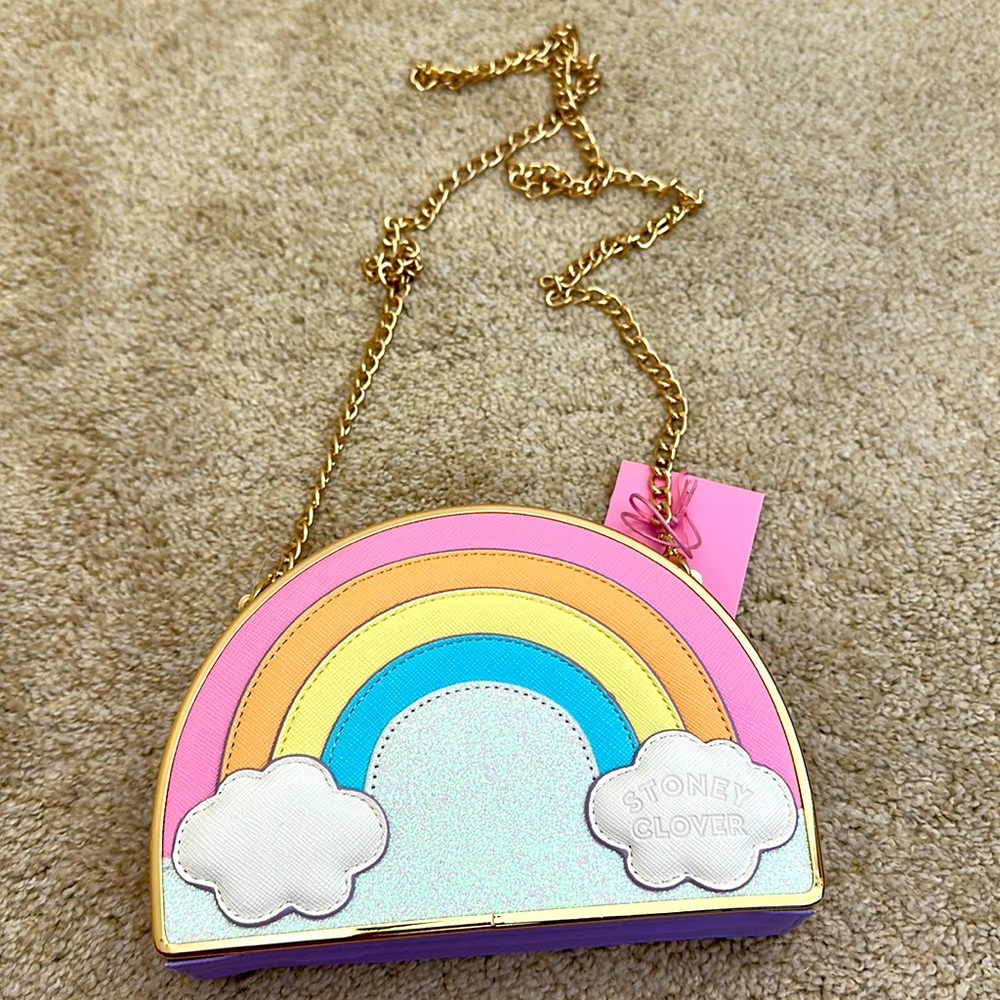NWT Stoney Clover Target Rainbow Crossbody